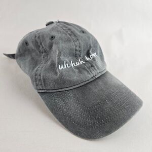 Brandy Melville Hat Women Strap Back Uh Huh Honey Spell Out Run Gym Core Cap
